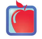 Illustration about an apple that links to who Space Place Educators menu.