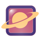 Illustration of Saturn this links to which Interval Place Solar System setup.